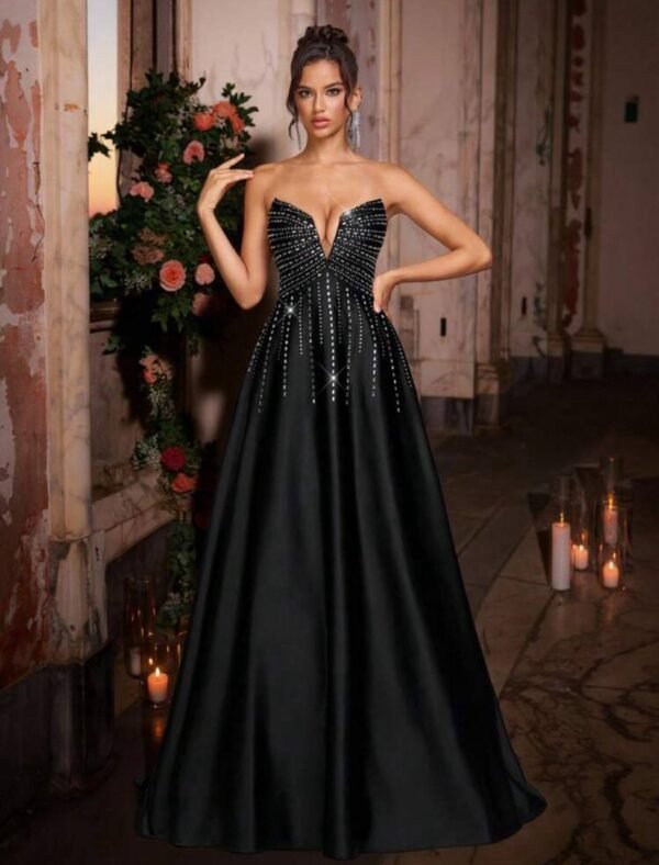 vestido elegant black
