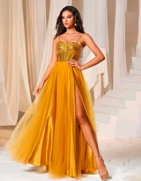 vestido lady golden