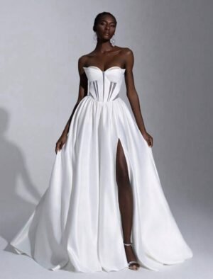 vestido lady wedding white sexy