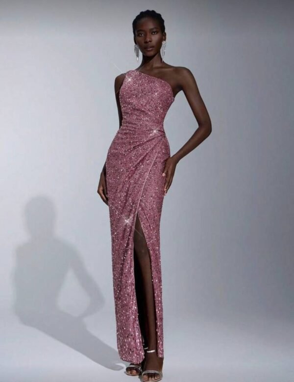 vestido classic bright rose