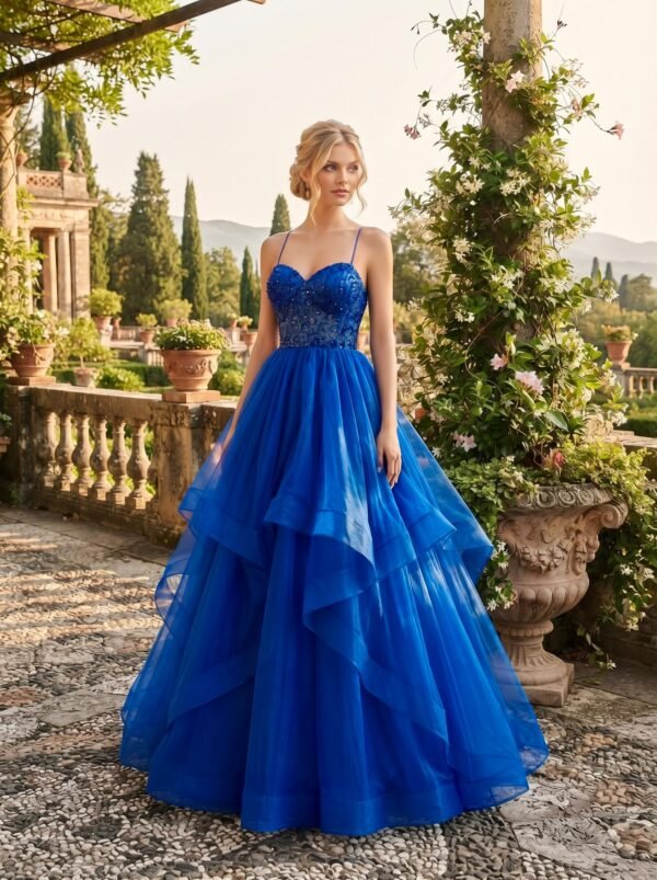 Vestido Lady elegant blue