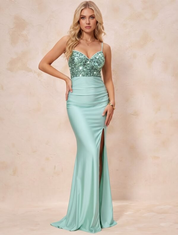 Vestido  bright light green